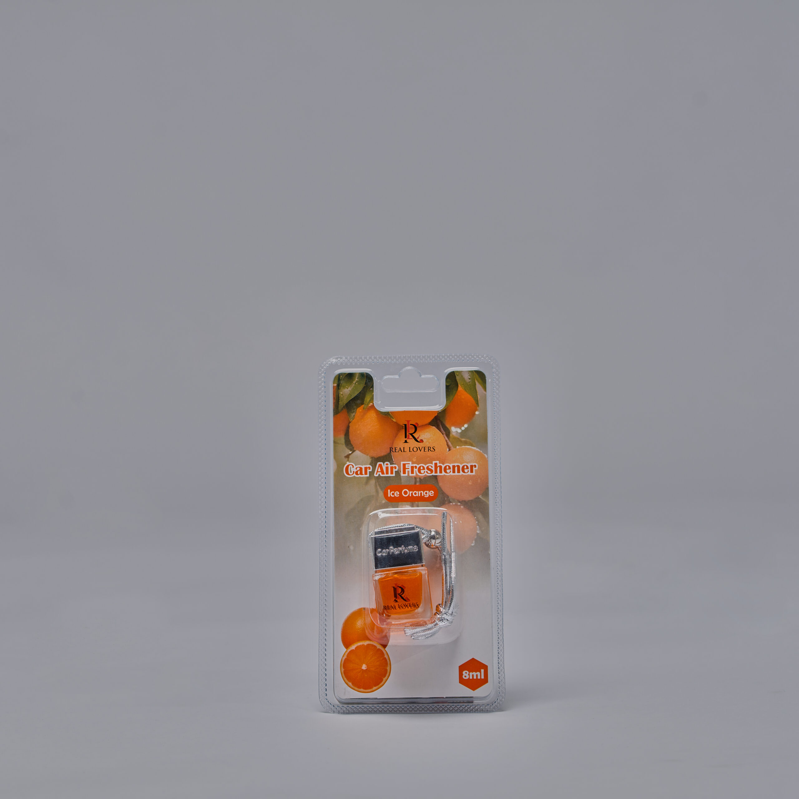 CAR AIR REFRESHNER ICE / ORANGE – Image 2