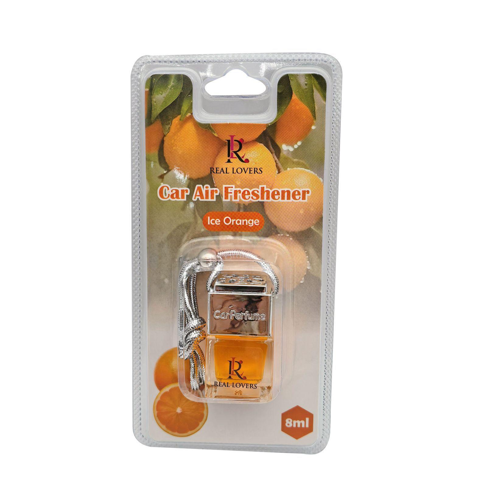 CAR AIR REFRESHNER ICE / ORANGE